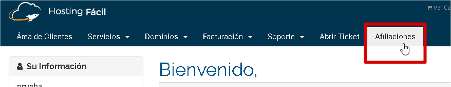 Activar referidor paso 1 Paso 1 activar referidor
